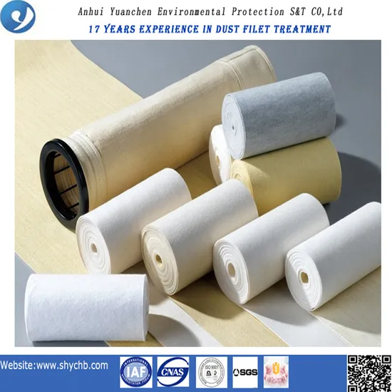 PTFE Mix P84 Filter Bag Used in Industrial Waste Gas Filtration